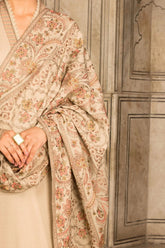 Bareeze - Winter 3PC Dhanak Embroidered Suit - kp3310